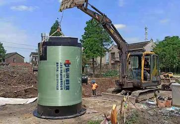 玻璃鋼預制泵站